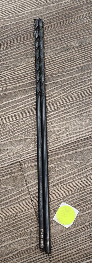 UNBRANDED 2 FLUTE 3/8" DRILL BIT INSERTS 7-5/8" FLUTE 17-7/8" OAL *LOT OF 2*