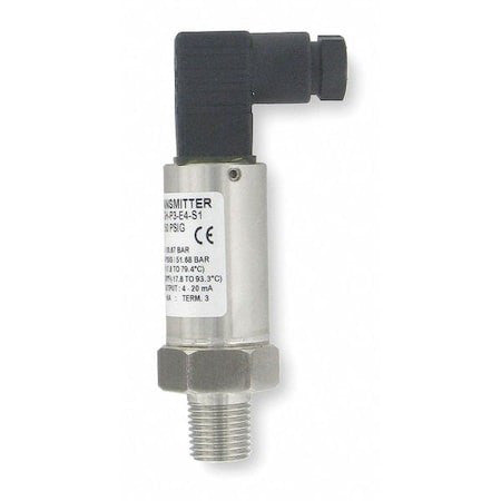 Dwyer Instruments 626-13-Gh-P1-E4-S1 Pressure Transducer,0 To 300 Psi