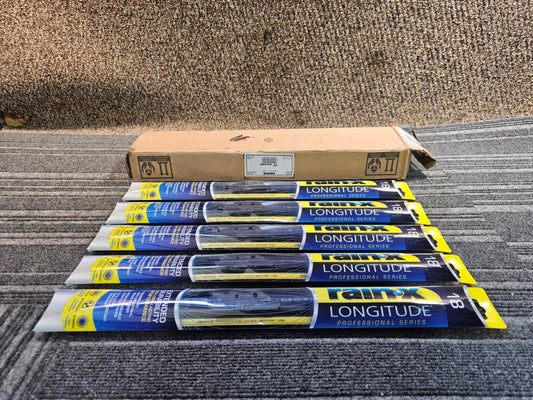 (QTY 5) Rain-X 830318 18-inch Longitude Professional Windshield  Wiper Blade