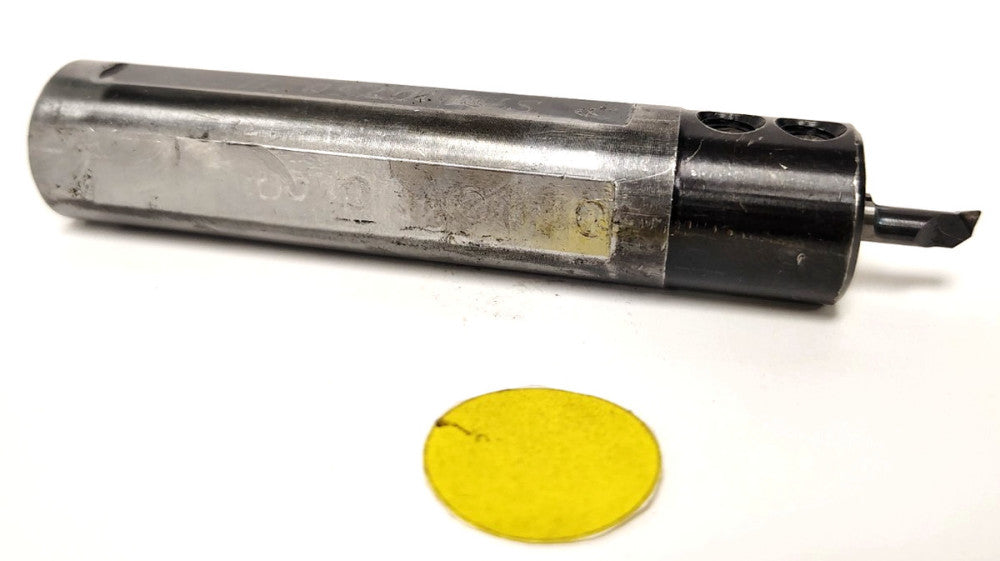 CARMEX BORINB BAR HOLDER W/BORING BAR 4" OAL STEEL MATERIAL SIM-.0750-H5