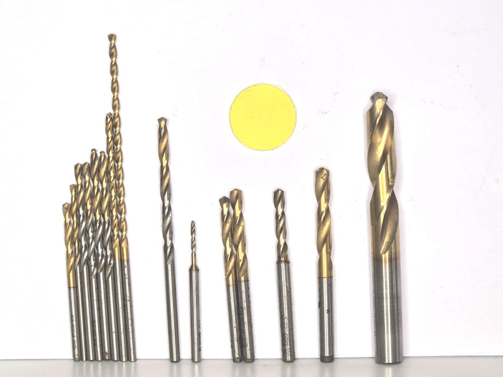 ASSORTED SIZES DRILL BITS   ***LOT OF 15