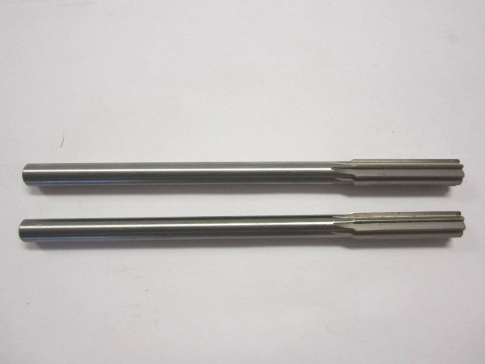 29/64" Diameter High Speed Steel 8 Flute Straight Shank Reamer - Lot of 2 