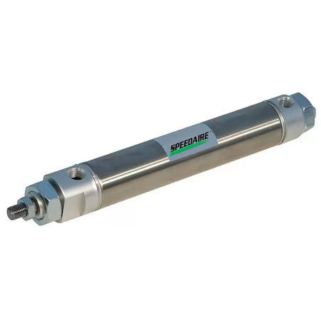 Speedaire Ncdme200-0800 Round Body Cylinder, 2 In Bore, 8 In Stroke, Round Body