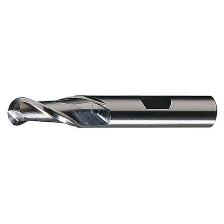 Cleveland C42111 2-Flute Hss Ball Nose Single End Mill Cleveland Hg-2B Bright