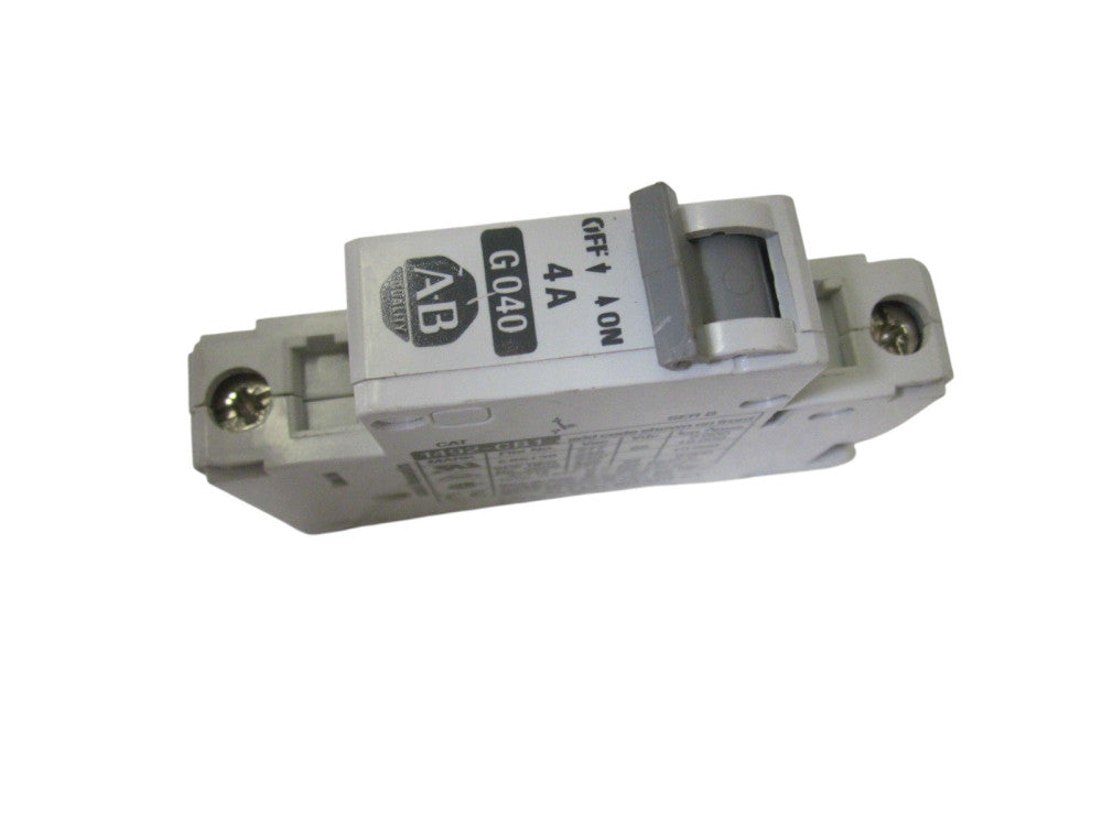 ALLEN BRADLEY 1492-CB1G040 SER. B CIRCUIT BREAKER 4A NSNP