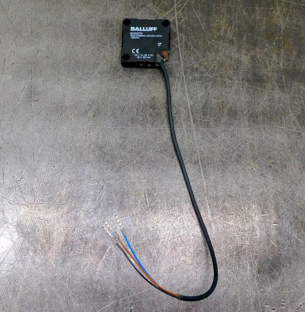 Balluff BCS Q40BBAA-GPC20C-EP02 Capacitive Sensor 20mm 100Hz BCS00TR