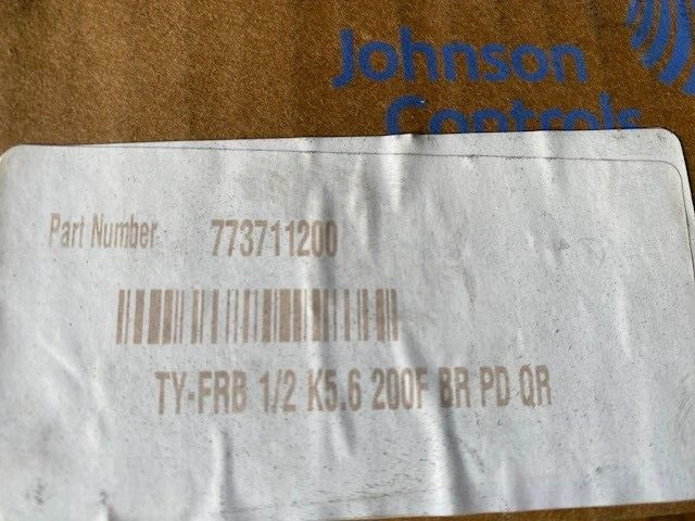 (6 PIECE) 773711200 TYCO 1/2 TY-FRB BRS PEND