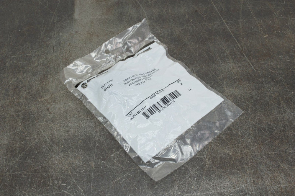 Allen Bradley AB 800H-N115H Operator Control Push Button Black