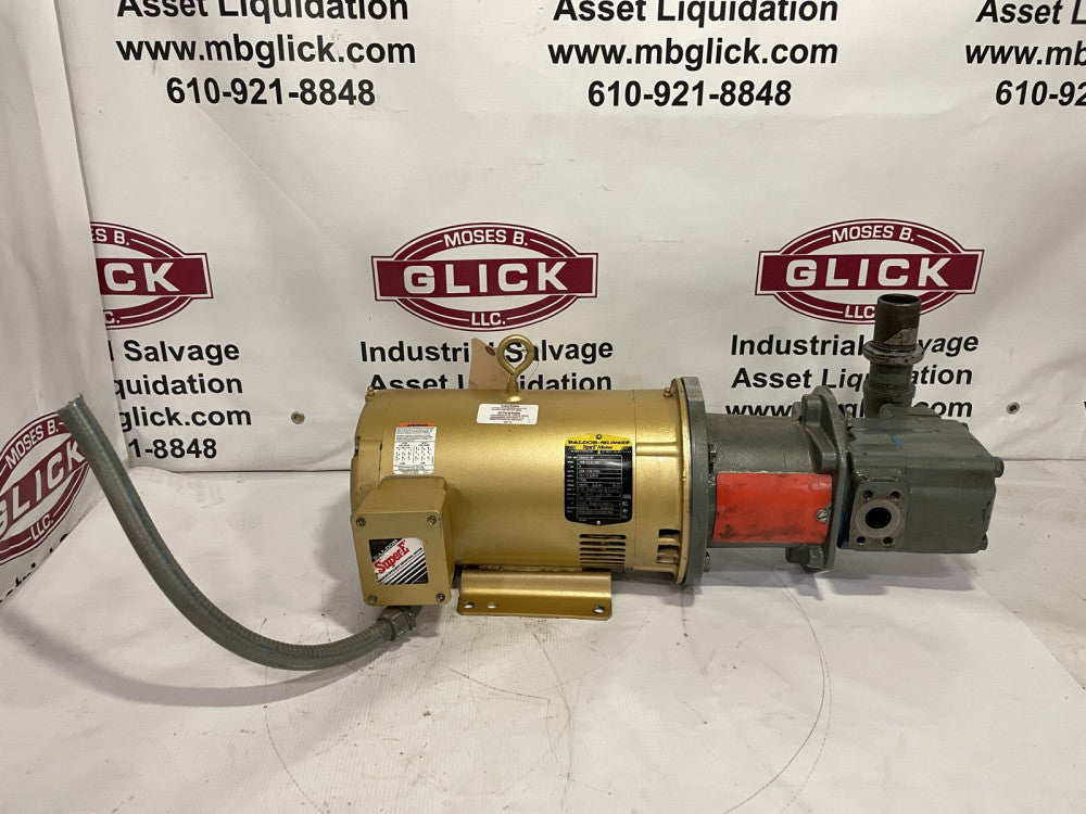 Vickers 25V21A 1A22R Hydraulic Vane Pump 5HP 1750RPM 3PH
