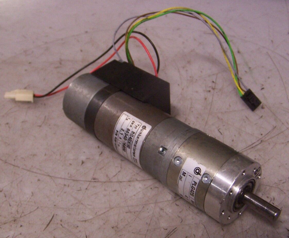 DUNKERMOTOREN BGX4050 DC MOTOR GEAR PLG42S RATIO 4:1 3640 RPM 24 VDC