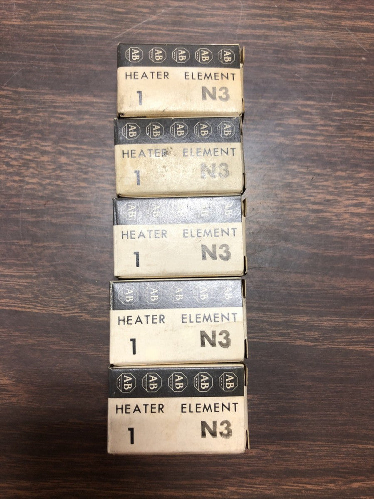Allen Bradley N3 Heater Element *LOT OF 5*