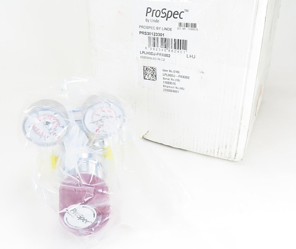 Linde PRS30123301 ProSpec Non-Corrosive Gas Regulator Inlet 3000 PSI NEW IN BOX