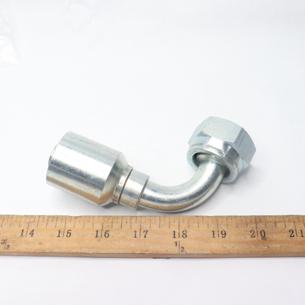 Heavy Universal Seat 90-Deg Tube Female Swivel with O-Ring F-DH9012-25-36-W