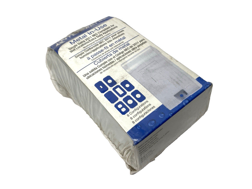 Intermatic WP1010MXD Gray Extra-Duty Weatherproof Receptacle Cover 3-1/8" Depth