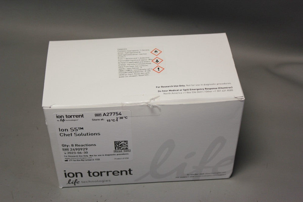 NEW IONTORRENT ION S5 CHEF SUPPLIES A27755