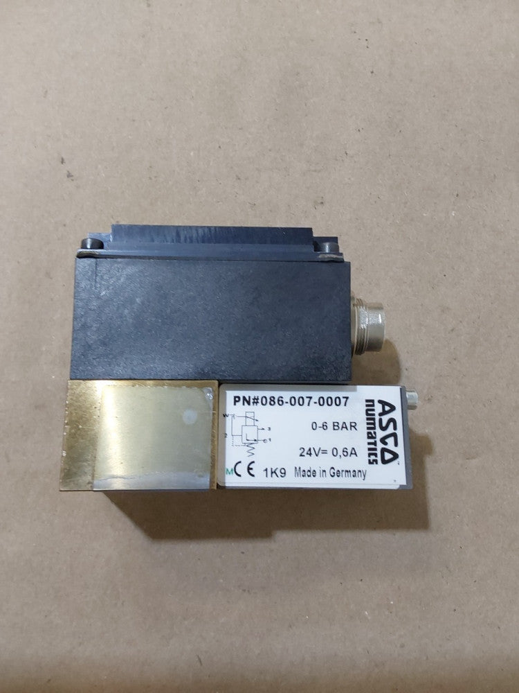 Asco Numatics 086-007-0007, 833-354NS010
