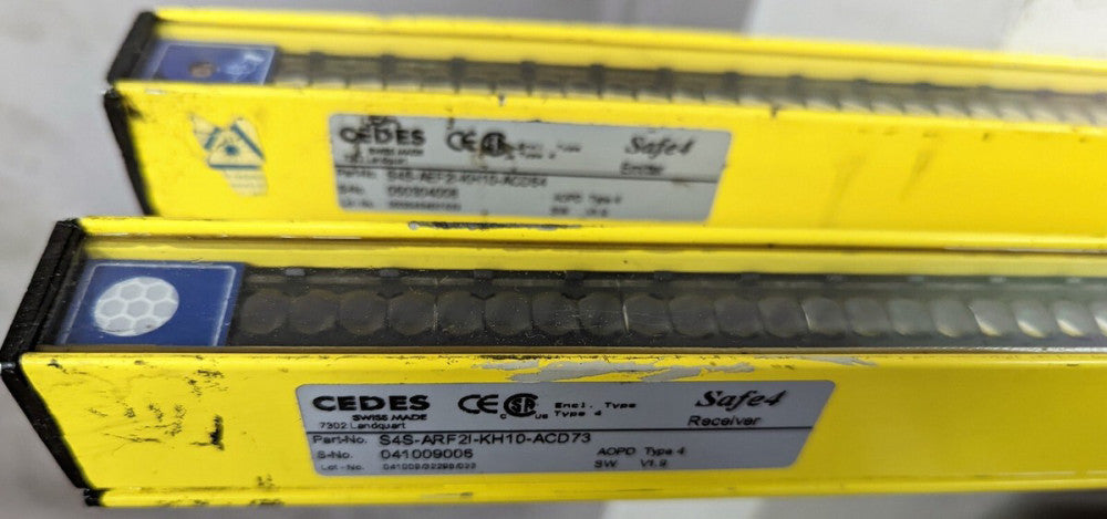 Light Curtin Emitter (Transmitter) And Receiver Set 120mm (56”) CEDES Safe 4    