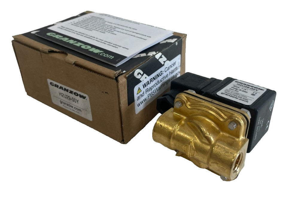 NEW GRANZOW H2U29-00Y SOLENOID VALVE H2U2900Y