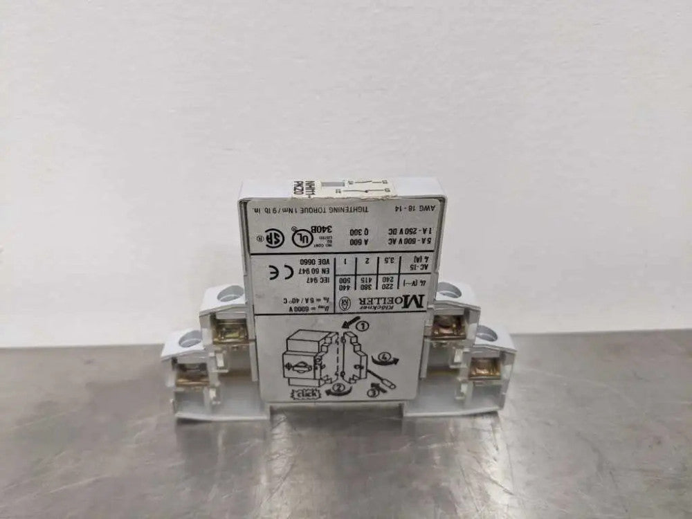 Moeller NHI11-PKZ0 Auxiliary Contact Side Mount