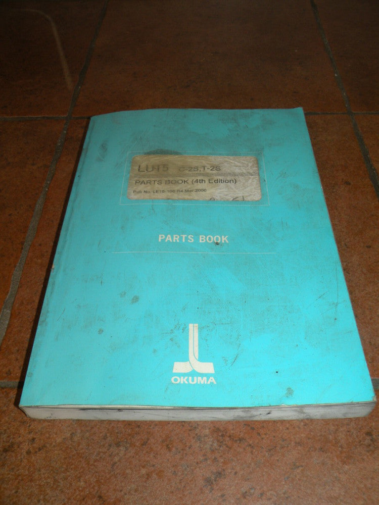 Okuma Parts Book LU15 C-2S, T-2S 4th Edition
