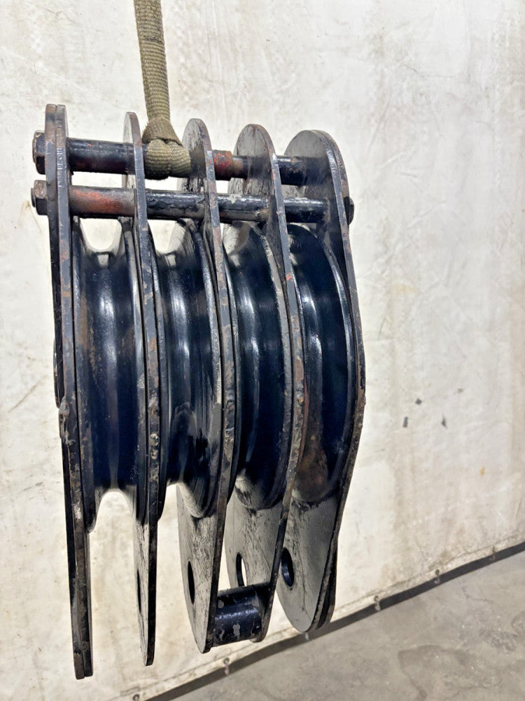 MCKISSICK 40 TON CAPACITY 4 14 IN SHEAVES CRANE BLOCK