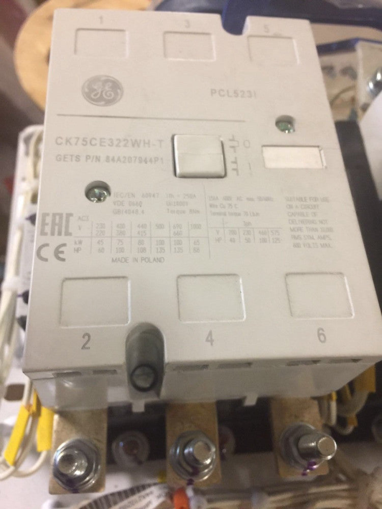 "NEW" GE CONTACTOR  CK75CE322WH-T