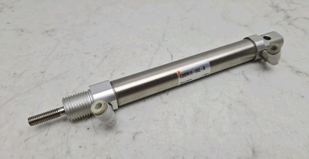 Smc CD85N16-80C-B Pneumatic Cylinder 16mm Bore 80mm Stroke Double Acting 1.0 MPa