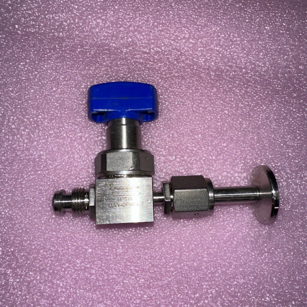 SWAGELOK Sealed Diaphragm Valve 316 Stainless VCR Fittings 6LVV-DPMR4-P