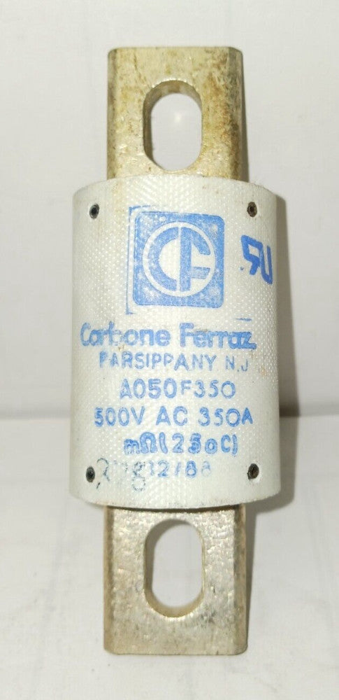 CARBONE FERRAZ 350 AMP FUSE 500 VAC A050F350