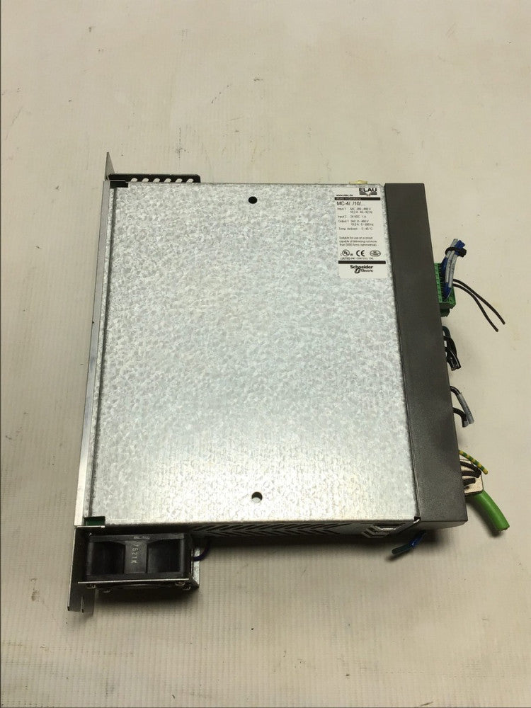 Elau MC-4/11/10/400 PacDrive MC 4 Servo Drive HW:E0N603 SW:00.20.01 