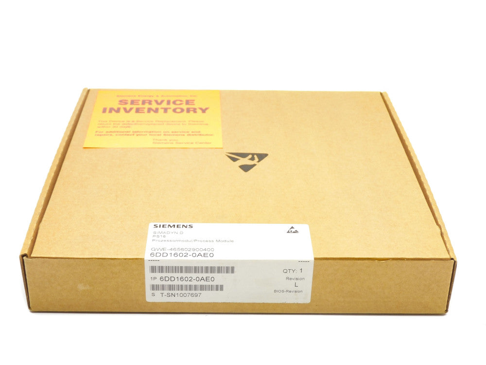 SIEMENS 6DD1602-0AE0 NSFS