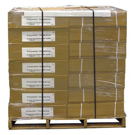Zoro Select 41P108 Strapping,Polyester,3000 Ft. L,Pk28