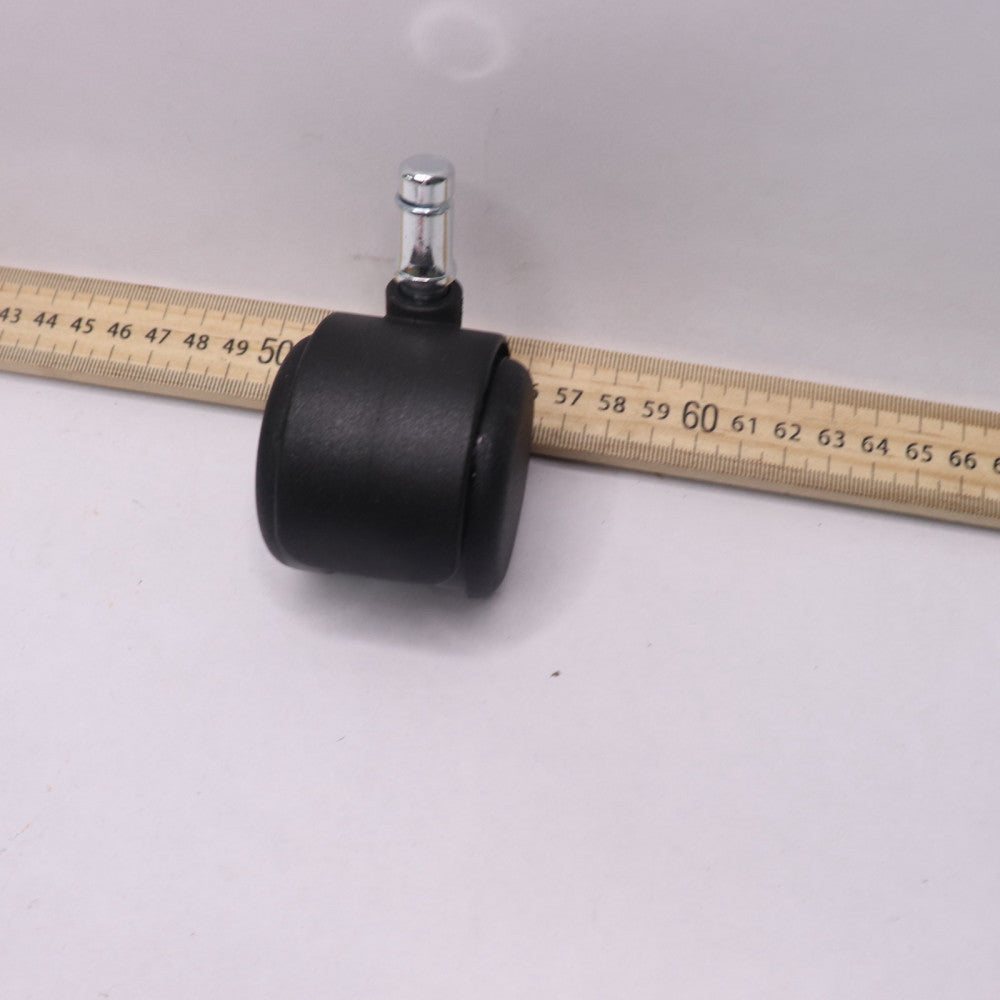 Master Caster Stem Mount Safety Casters 100 lbs Capacity Metal Matte Black 64234