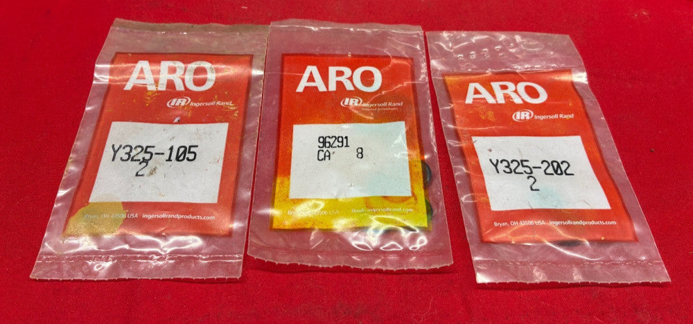 ARO INGERSOLL RAND ASSORTED O-RINGS Y325 (LOT OF 12)