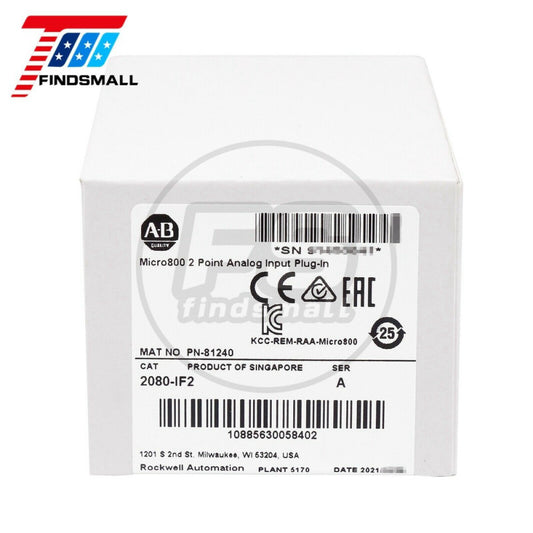 2023 USA Free Ship Factory Sealed Allen Bradley 2080-IF2 Input Module 2080IF2