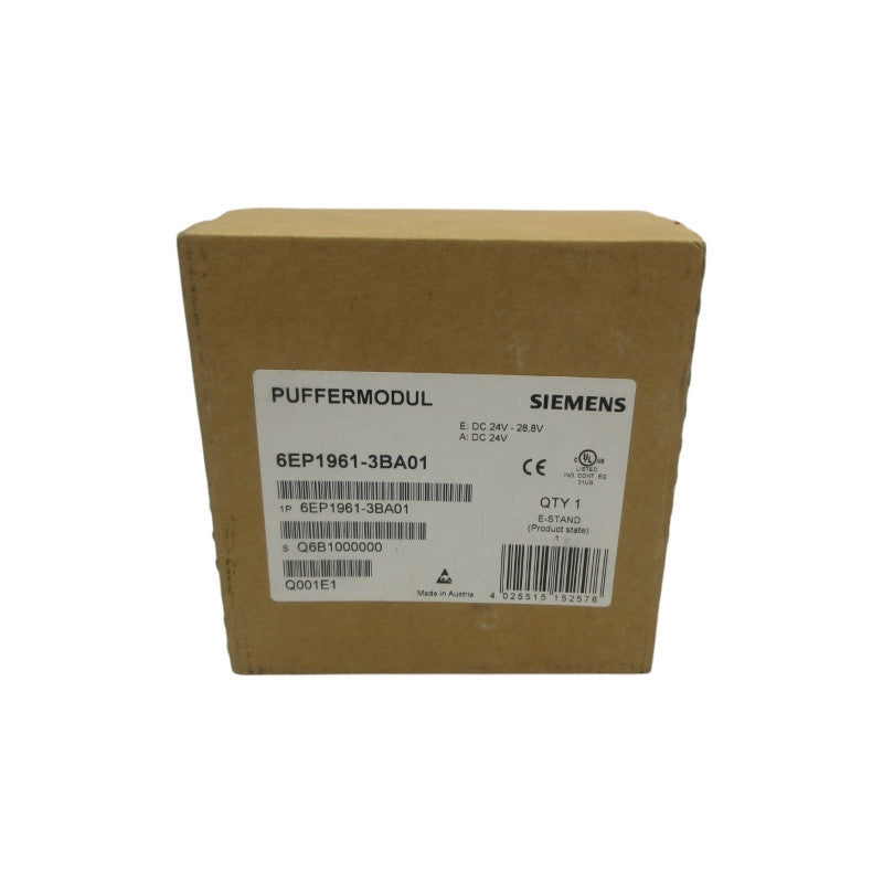 SIEMENS 6EP1961-3BA01 24VDC NSFS