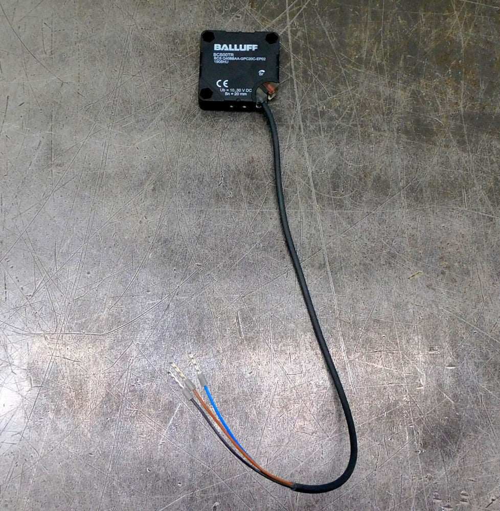 Balluff BCS Q40BBAA-GPC20C-EP02 Capacitive Sensor 20mm 100Hz BCS00TR