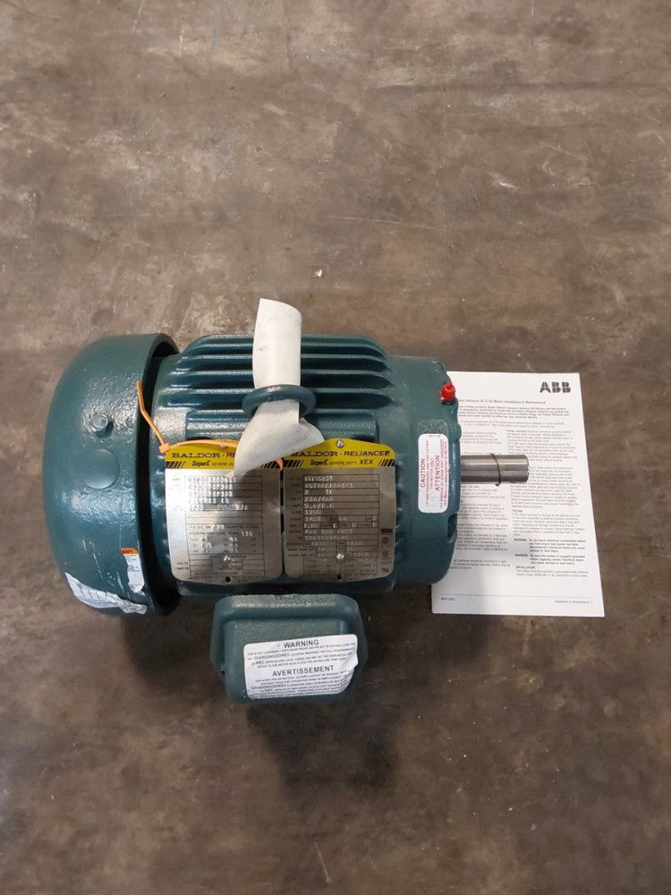 BALDOR RELIANCE SUPER E XEX.    ECP35871. 2HP 230/430VOLTS FRAME 145T