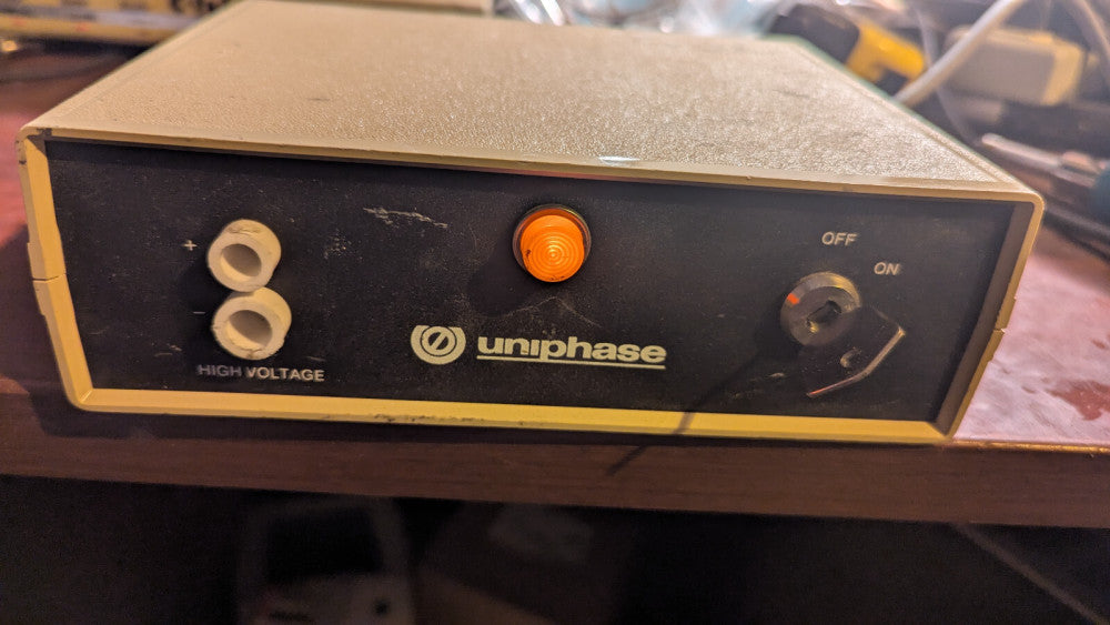 Uniphase Laser Power Supply 1202-1 With Key