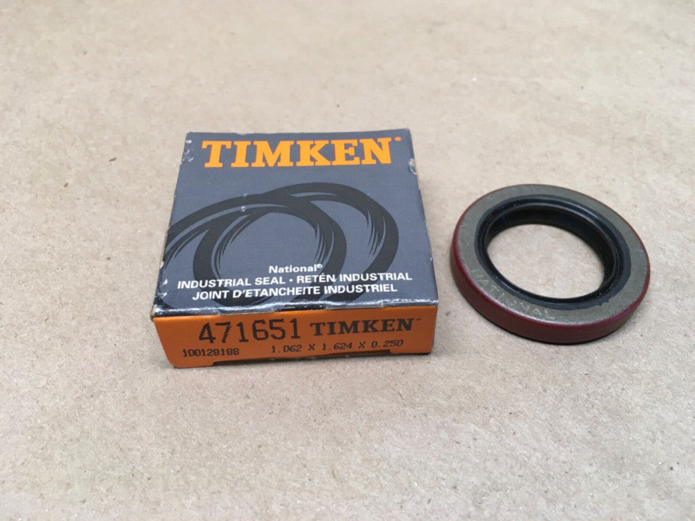 TIMKEN(NATIONAL) OIL SEAL 471651 / 1.062x1.624x0.250 (KB)
