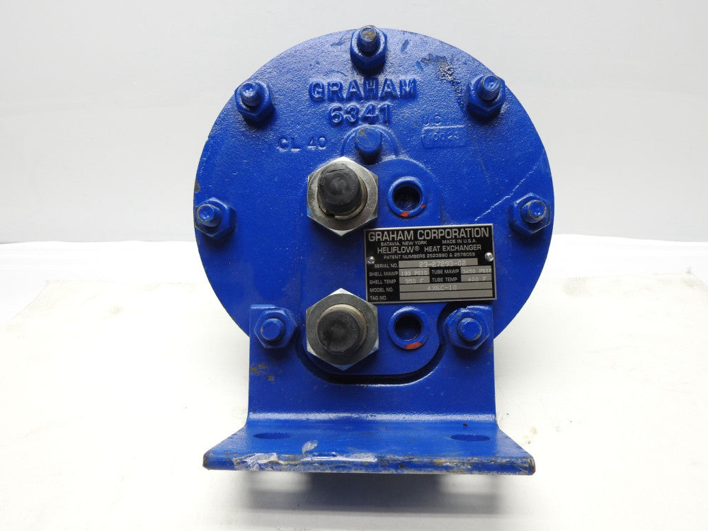 Graham 4X6C-10 Heliflow Heat Exchanger 4X6C 133 PSIG - NOB NEW!