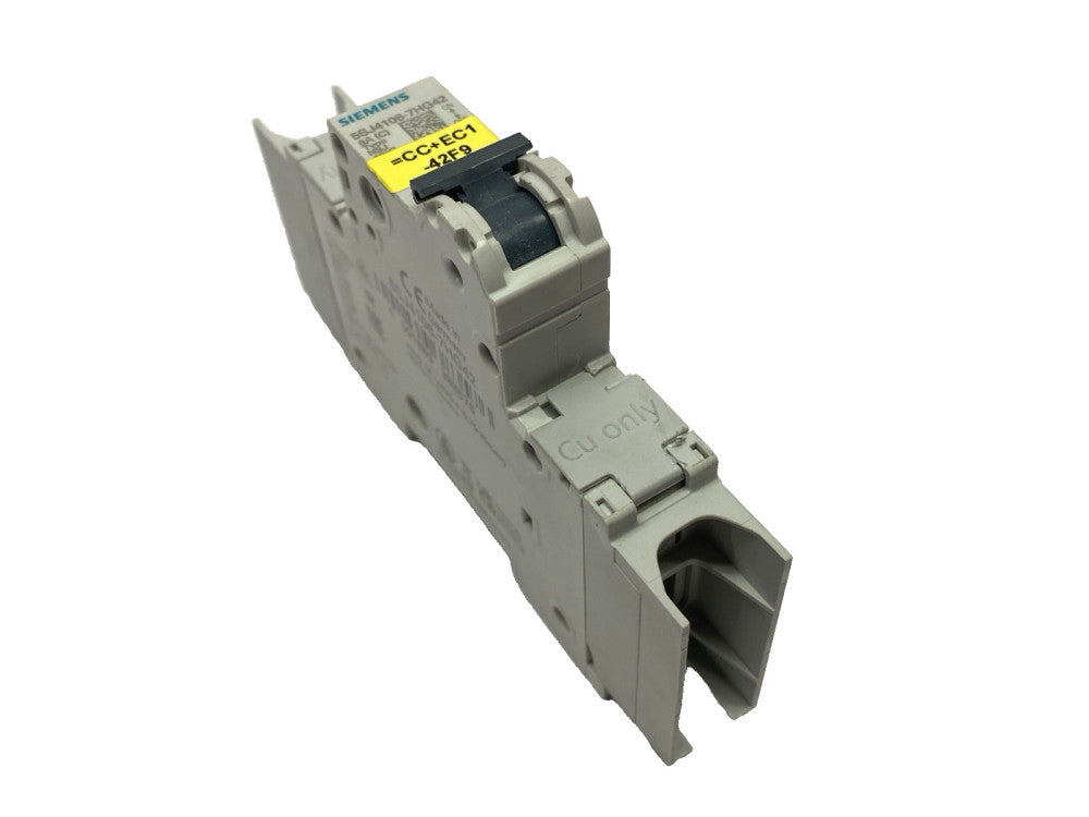 Siemens 5SJ4106-7HG42 Circuit Breaker 1P 6A 277VAC