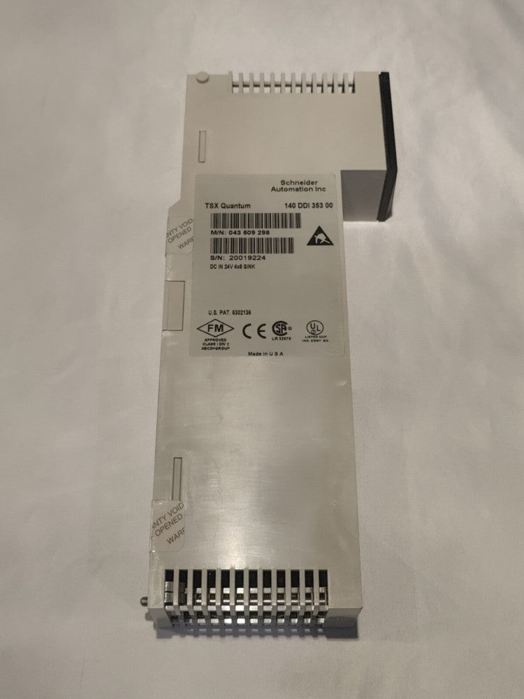 Schneider 140DDI35300 PLC Processor Module