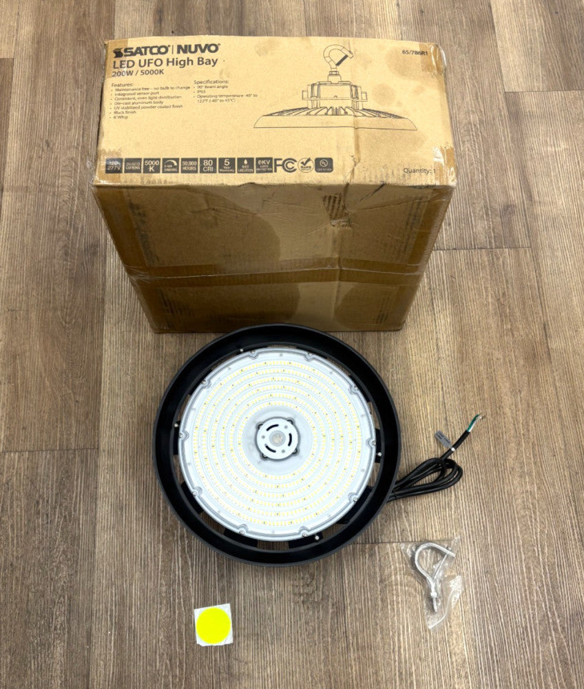 SATCO LED UFO HIGHBAY LIGHT MODEL: 65/786R1