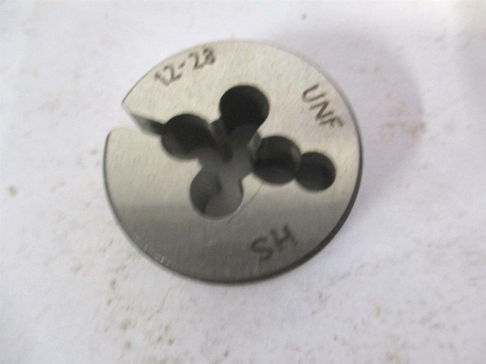 12-28 UNF High Speed Steel Adjustable Screw Round Die
