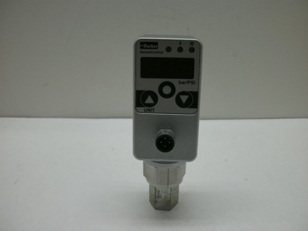 PARKER SCPSD-0100P-17-27 PRESSURE CONTROLLER 7/16-20 PORT 100 PSI +15...30VDC