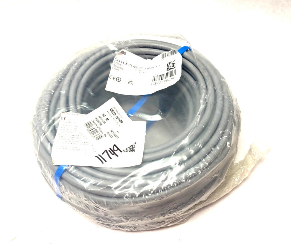 Lapp 1119305 ÖLFLEX® CLASSIC 110 Flexible Power and Control Cable, 50m Roll