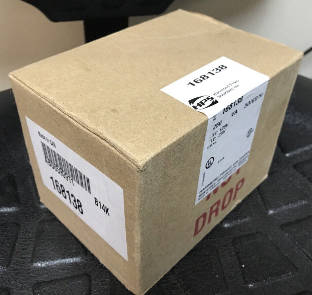 Hammond 168138 Industrial Transformer 250VA