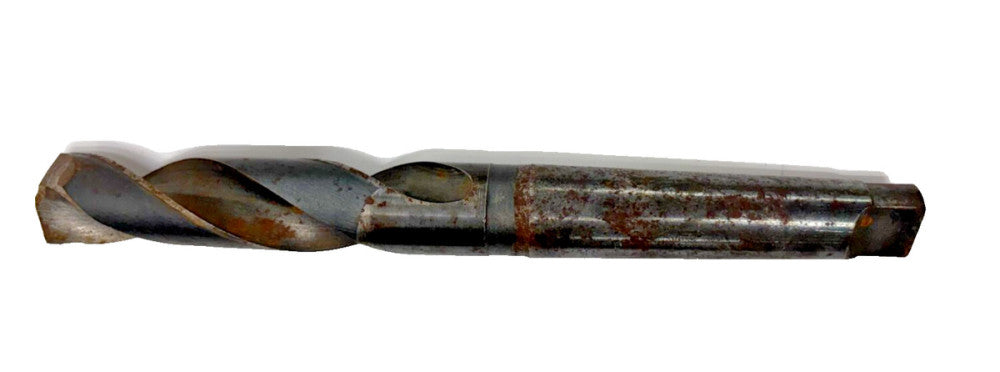 CLE-FORGE #4 MORSE TAPER SHANK DRILL BIT, OAL 11-3/8"