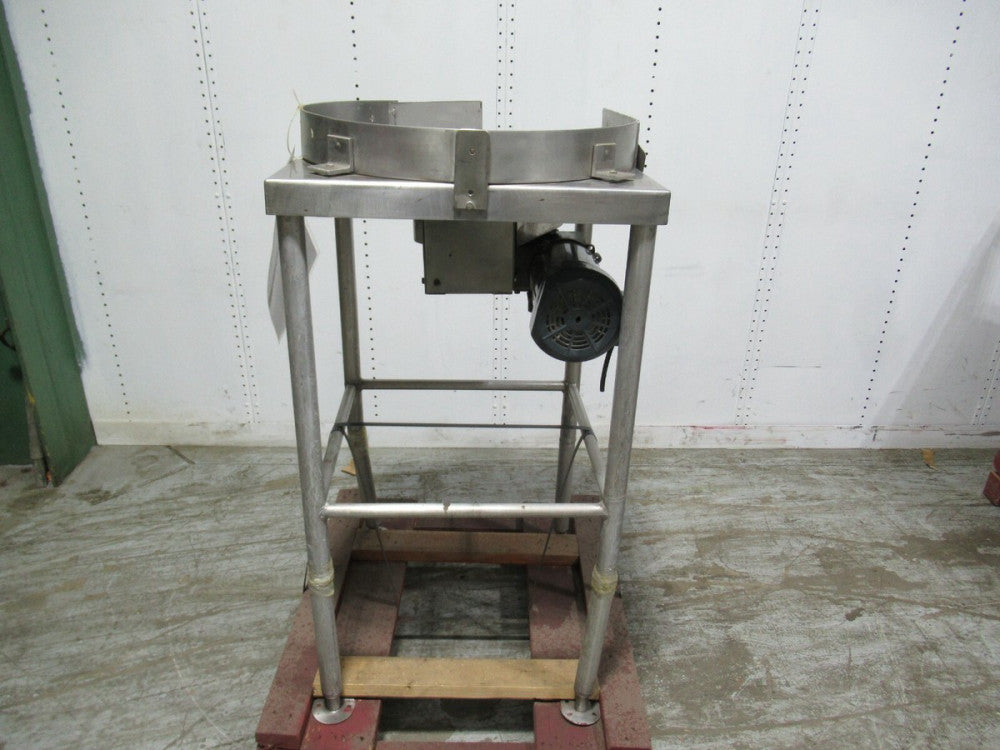 24" Dia. Stainless Steel Disc Unscrambler